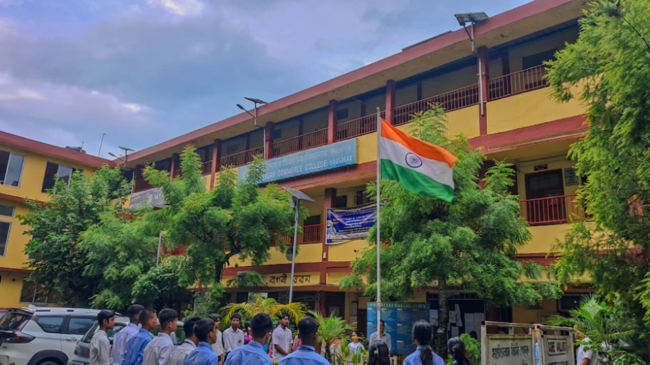 Sibsagar Commerce College Celebrates 80th Independence Day